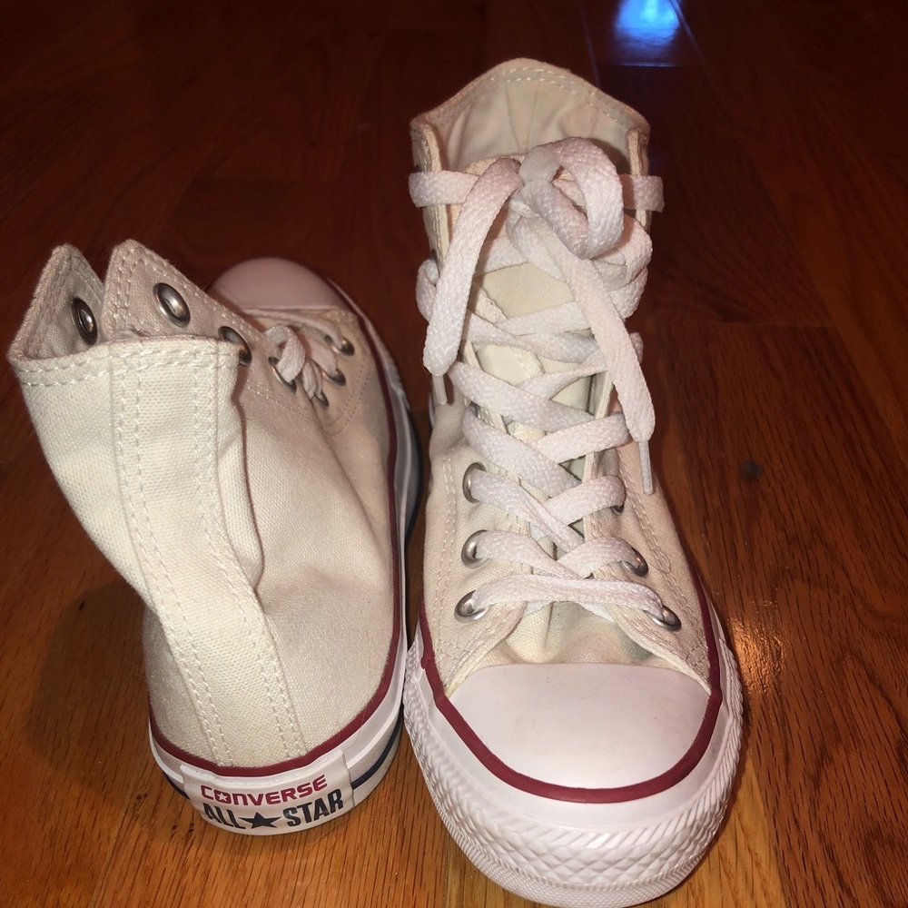 White High Top Converse